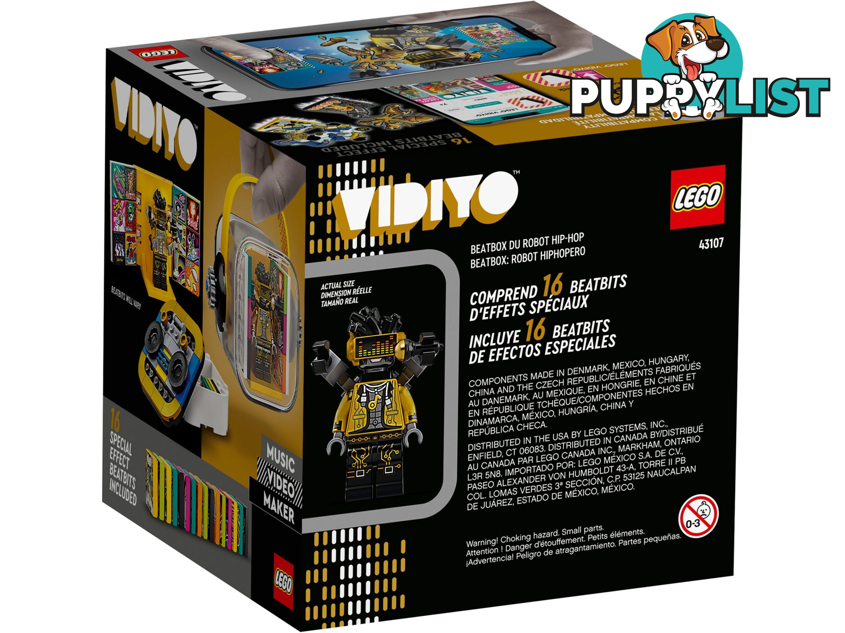 LEGO 43107 HipHop Robot BeatBox - VIDIYO - 5702016911800