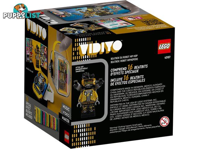 LEGO 43107 HipHop Robot BeatBox - VIDIYO - 5702016911800