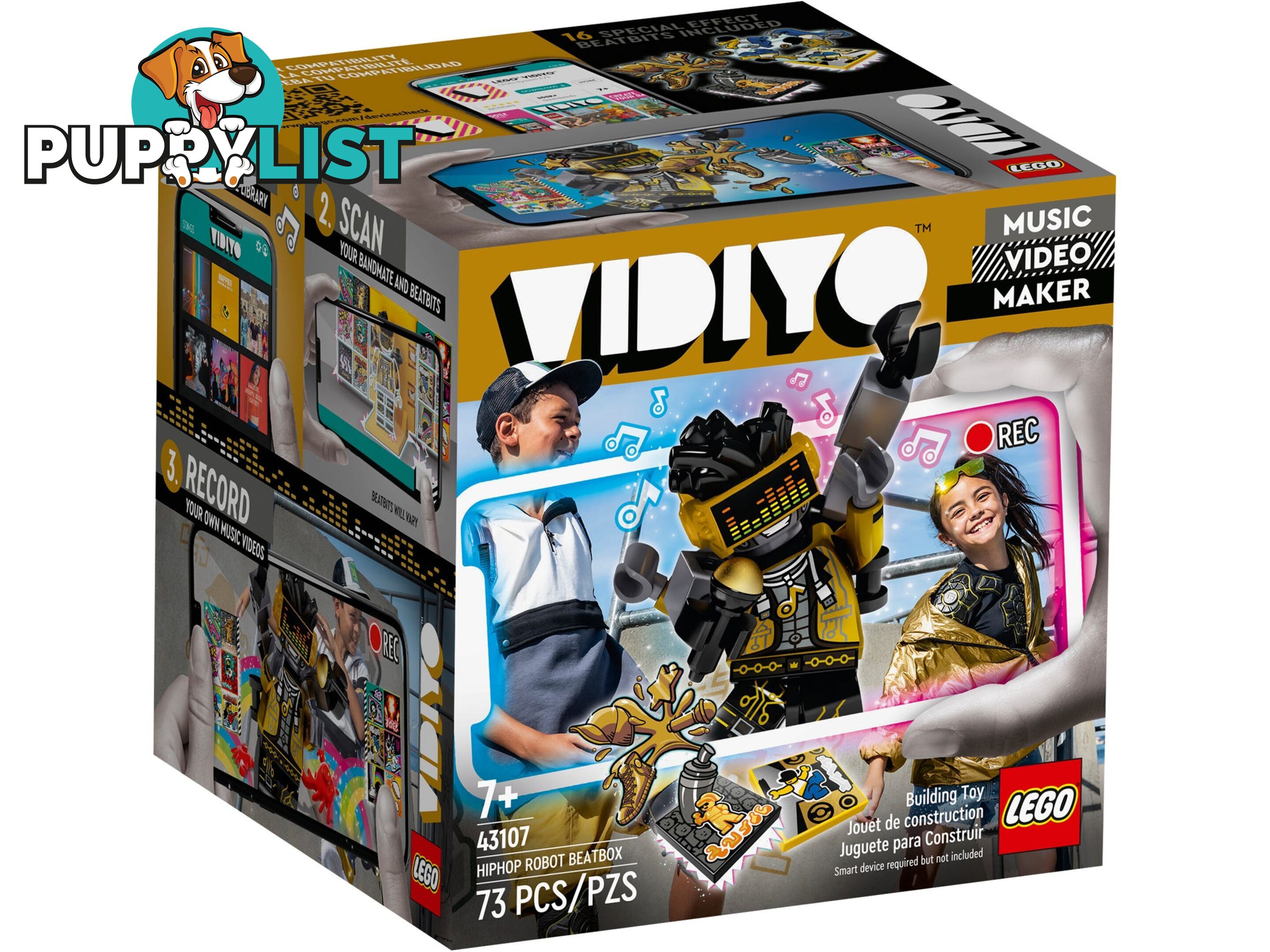 LEGO 43107 HipHop Robot BeatBox - VIDIYO - 5702016911800