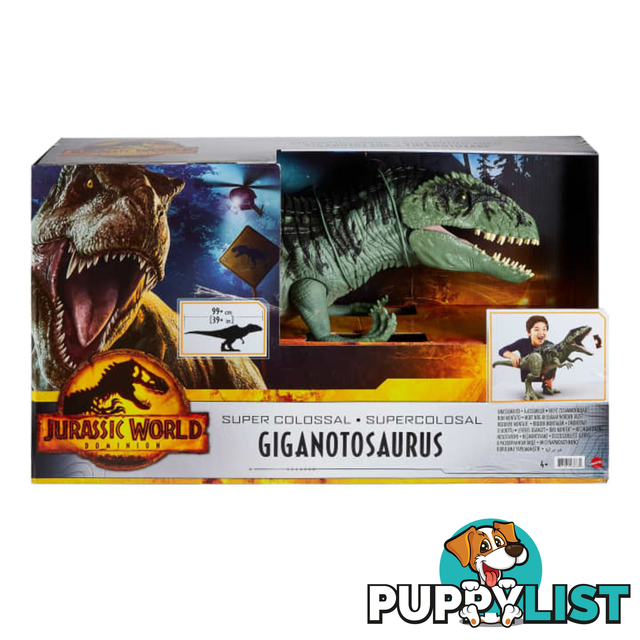 Jurassic World Dominion Super Colossal Giganotosaurus Action Figure - Magwd68 - 887961938630