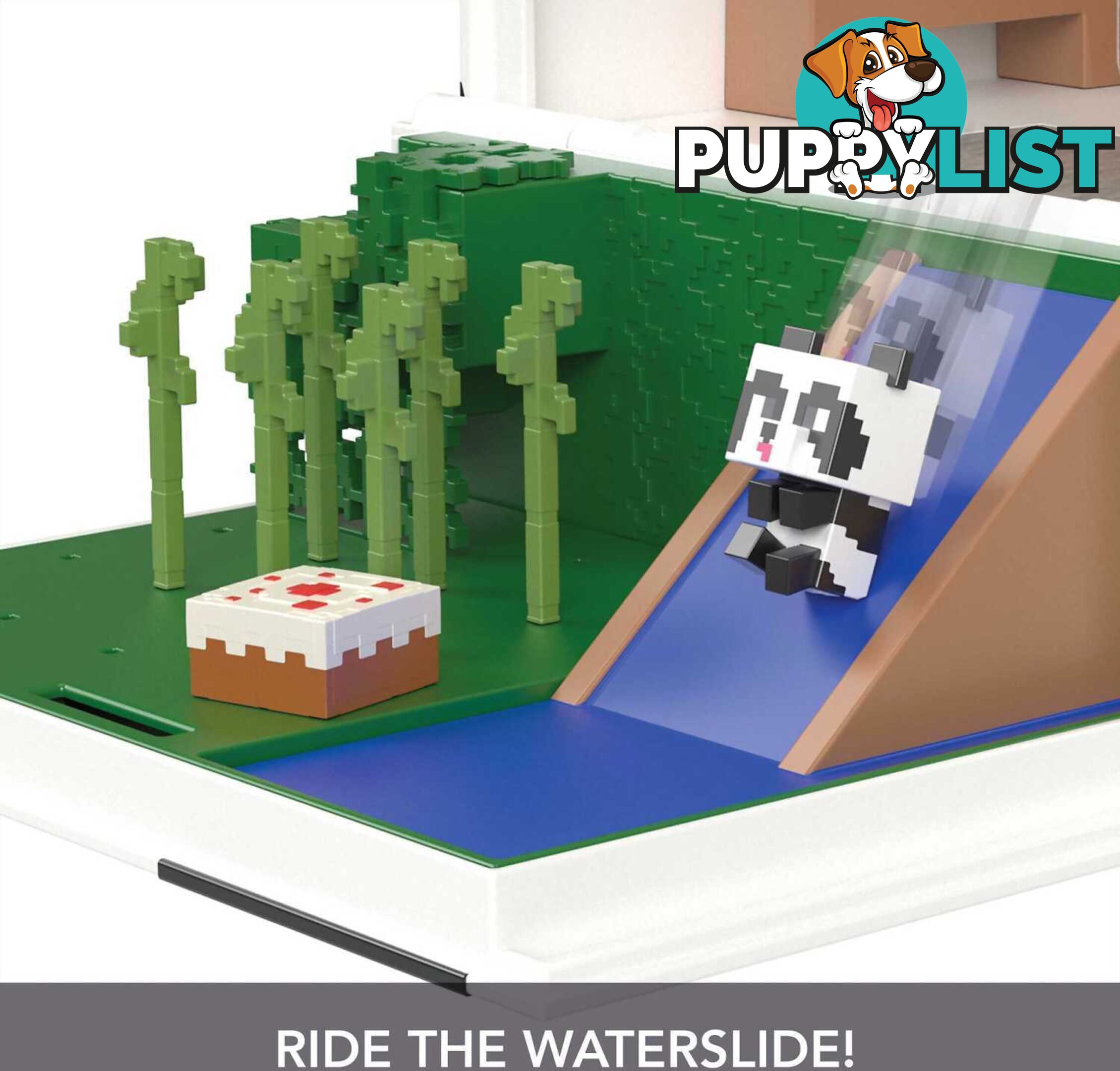 Minecraft - Panda Playhouse Playset Mob Head Minis - Art67043 - 194735114627