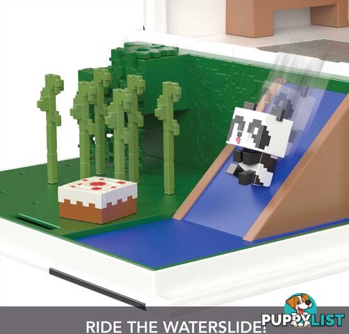 Minecraft - Panda Playhouse Playset Mob Head Minis - Art67043 - 194735114627