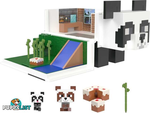 Minecraft - Panda Playhouse Playset Mob Head Minis - Art67043 - 194735114627