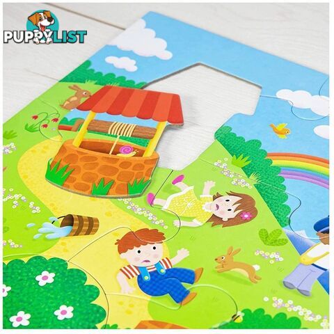 Galt - Nursery Rhymes Giant Floor Puzzle - Mdgn5335 - 5011979607515