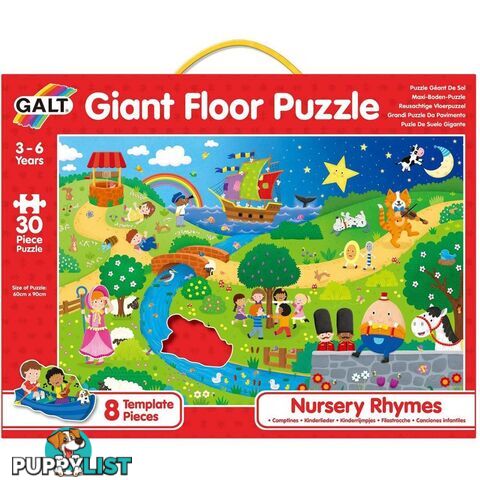 Galt - Nursery Rhymes Giant Floor Puzzle - Mdgn5335 - 5011979607515