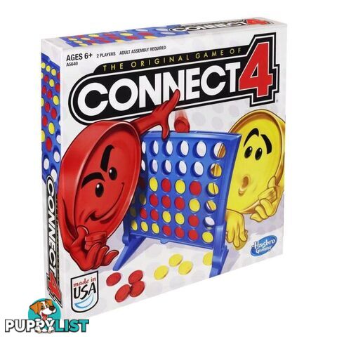 Connect 4 Strategy Game Hba56400001 - 630509629442