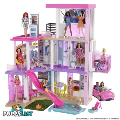 Barbie Dreamhouse Playset  Mattel Grg93 - 887961904123