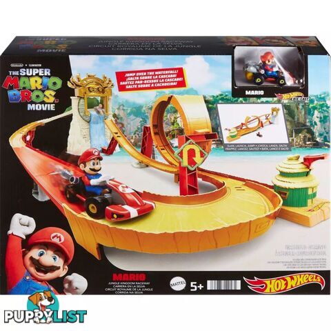 Hot Wheels® - Mario Kart Kong Island Track Set - Mahmk49 - 194735129461