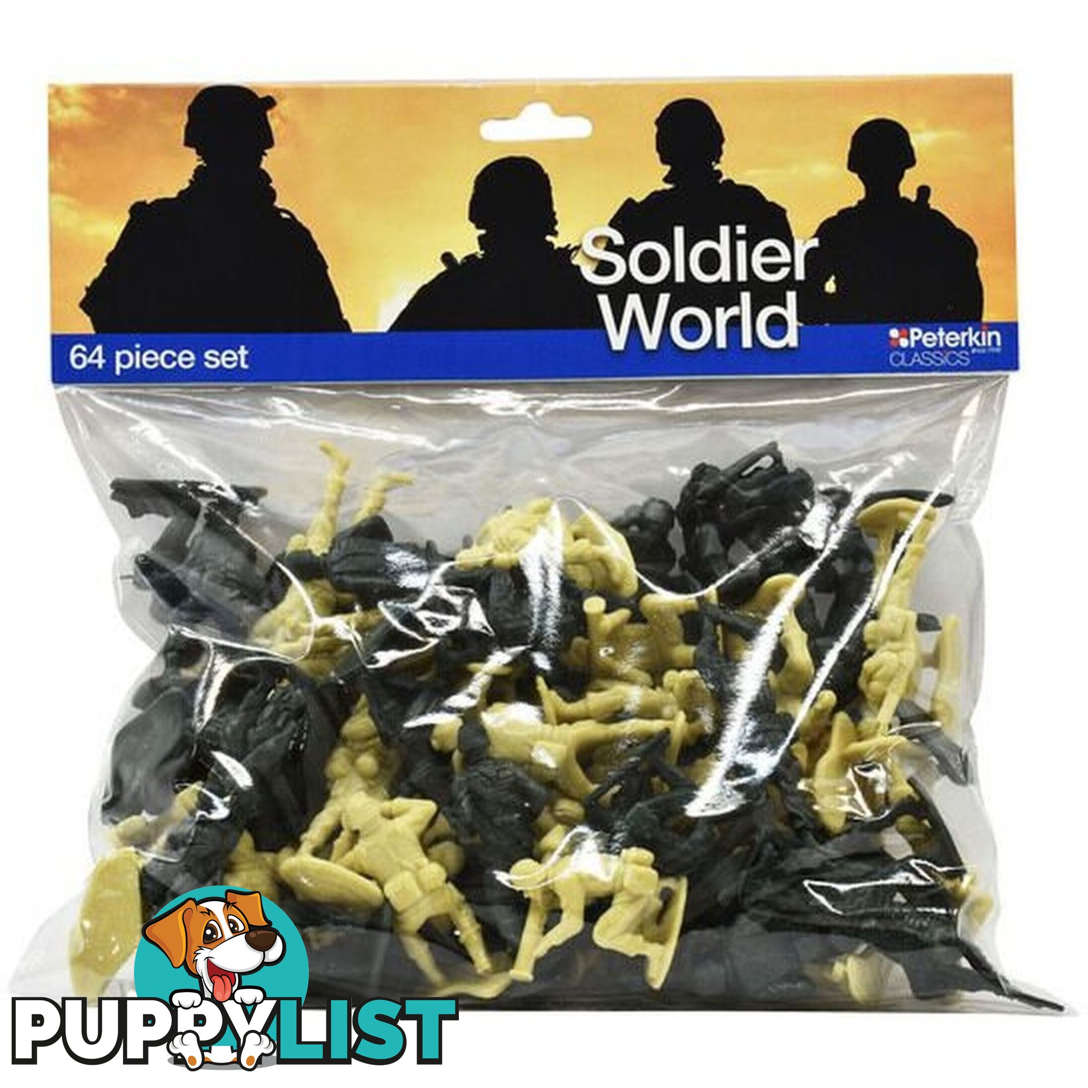 Soldier World 64 Piece Bag Set Art64270 - 5018621210642