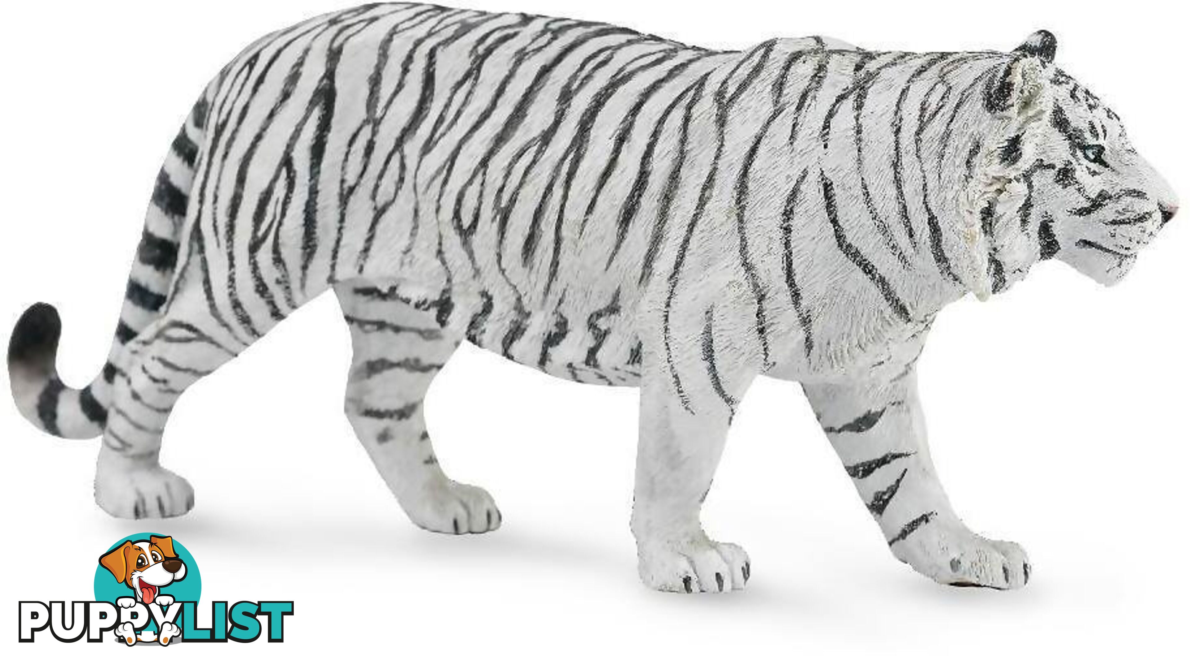 CollectA - White Tiger Extra Large Figurine - Rpco88790 - 4892900887906