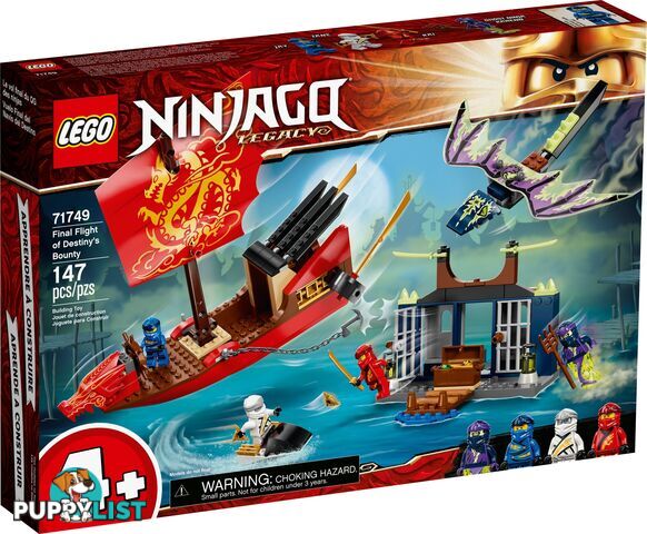 LEGO 71749 Final Flight of Destiny's Bounty - Ninjago 4+ - 5702016912708