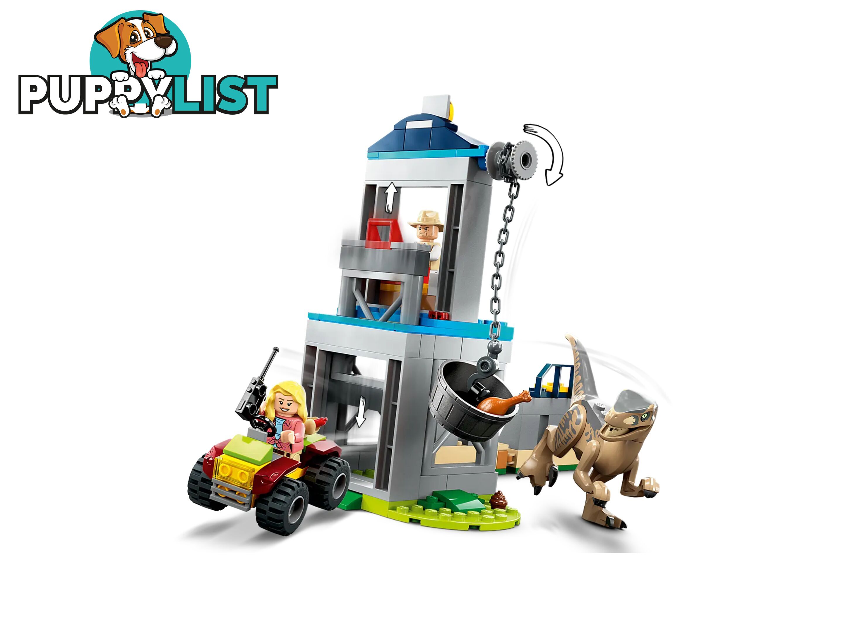 LEGO 76957 Velociraptor Escape - Jurassic World 4+ - 5702017421926