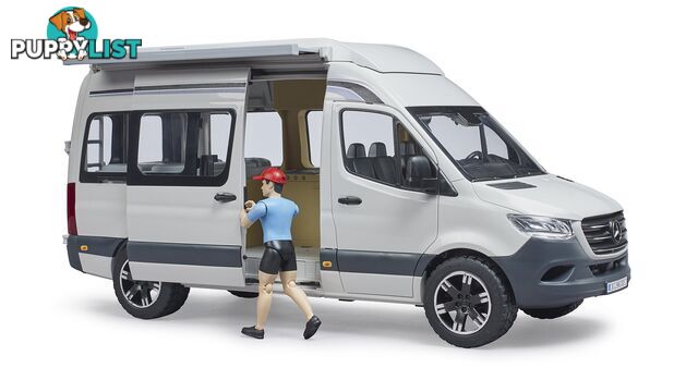 Bruder MB Sprinter Camper Van with Driver 1:16 - Zi24002672 - 4001702026721