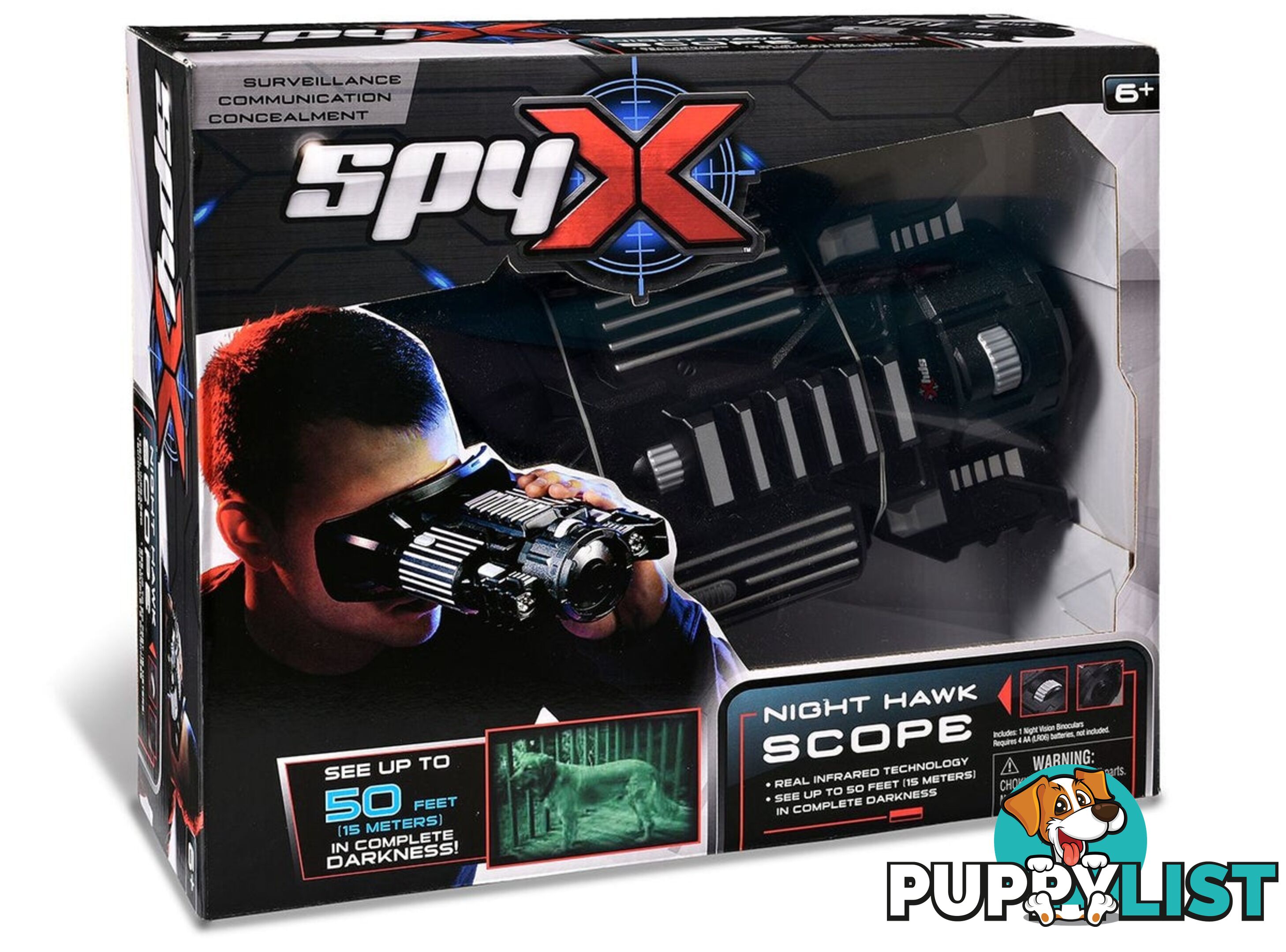 SpyX Night Hawk Scope Toy Night Vision Goggles Gdatm10397 - 840685103975