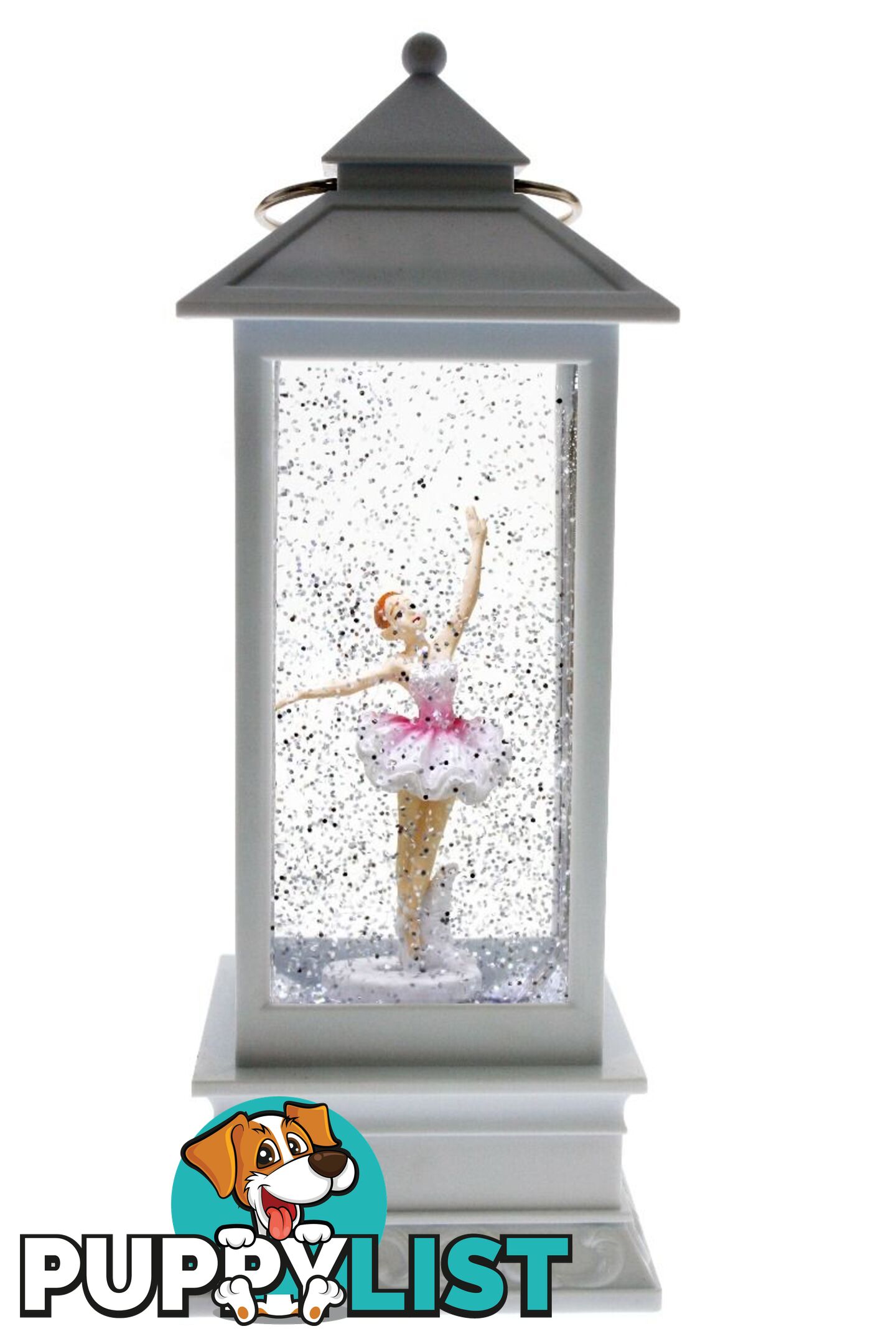 Cotton Candy -  White Lantern With Ballerina - Ccflnt31 - 9353468004181