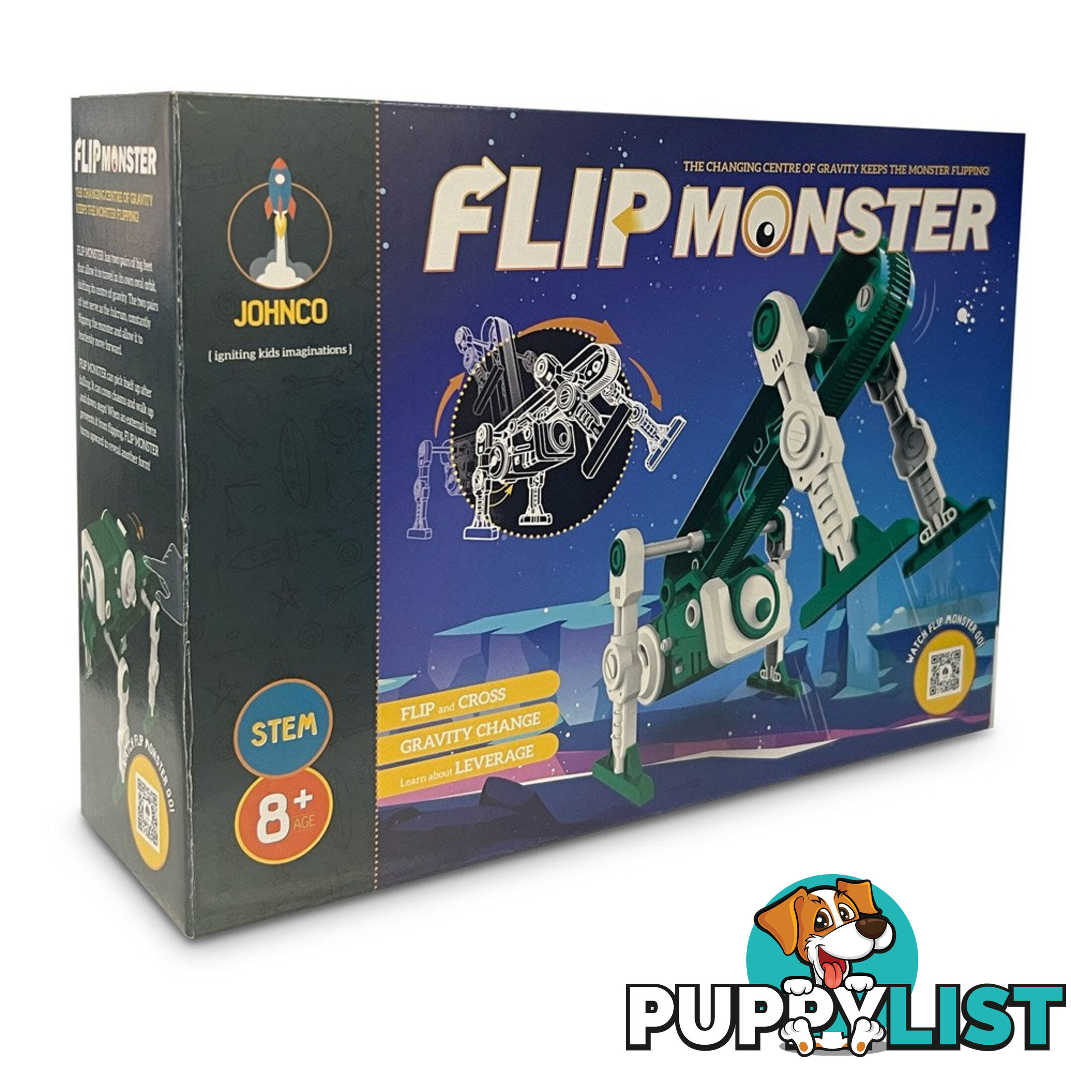 Johnco - Flip Monster Gravity Robot Jpfs639 - 9322318008075