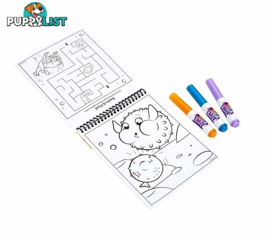 Crayola - Under The Sea Color & Erase Activity Pad With Markers - Bs811489 - 071662114893