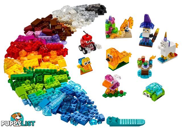 LEGO 11013 Creative Transparent Bricks - Classic - 5702016888720