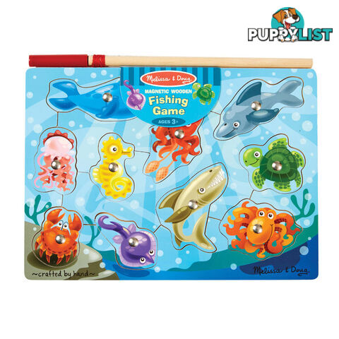 Melissa & Doug - Fishing Magnetic Puzzle Game - Mdmnd3778 - 000772037785