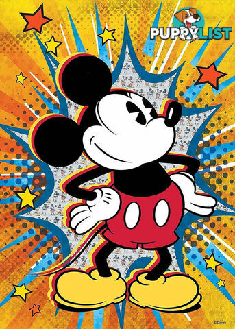 Ravensburger - Disney Retro Mickey Mouse Jigsaw Puzzle 1000 Pieces - Mdrb15391 - 4005556153916