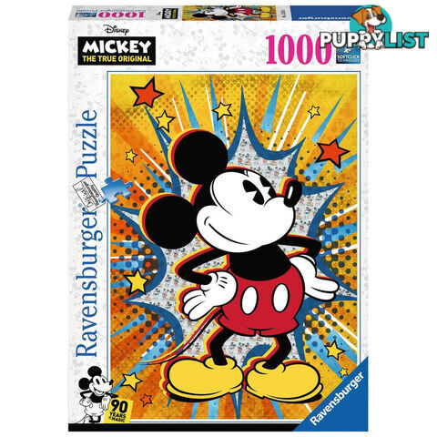 Ravensburger - Disney Retro Mickey Mouse Jigsaw Puzzle 1000 Pieces - Mdrb15391 - 4005556153916