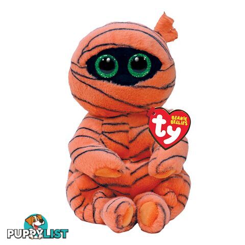 Ty Beanie Bellies - Hocus Pocus - Orange Mummy - Small 20cm - 41039 - 008421410392