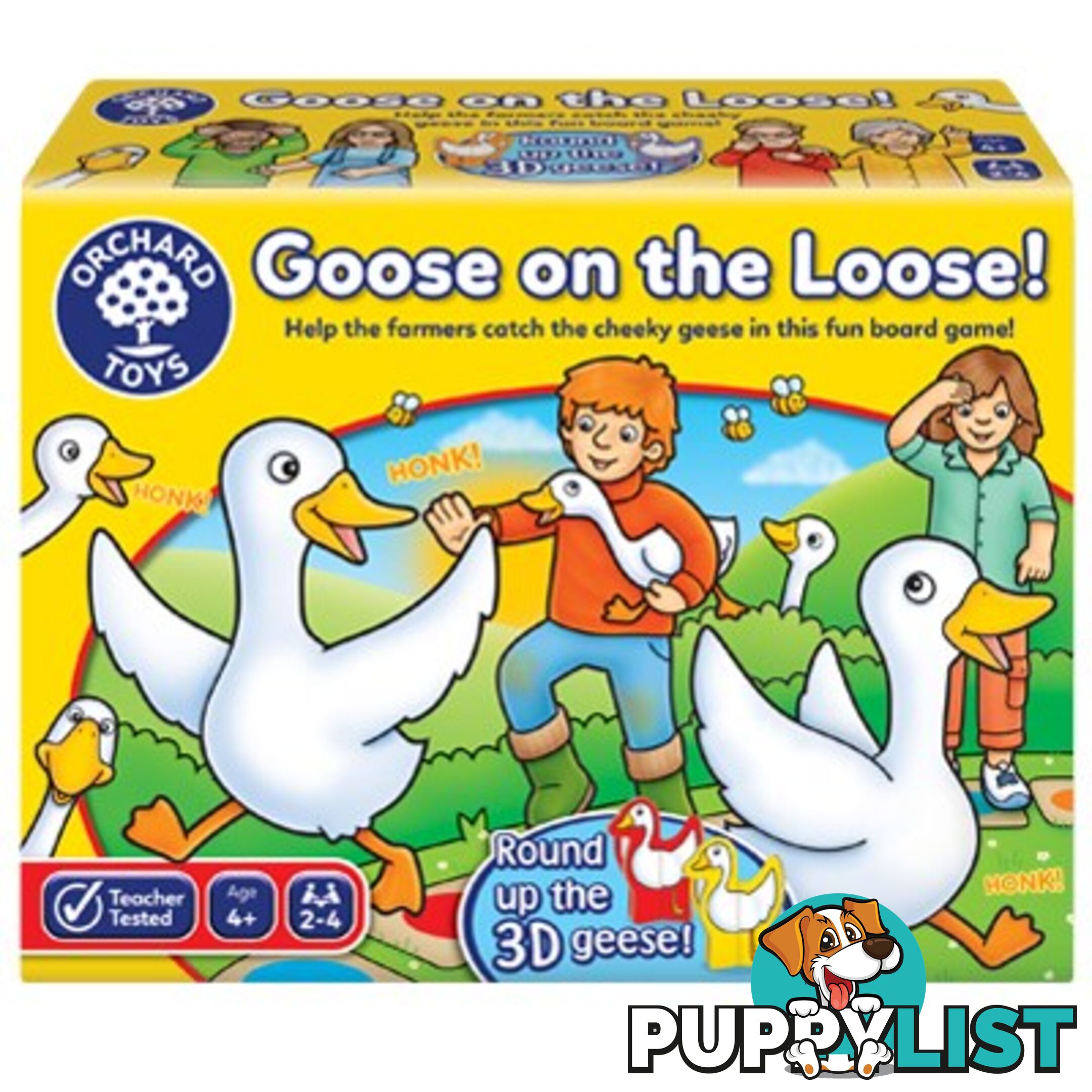 Orchard Toys - Goose On The Loose Game - Mdoc115 - 5011863002761