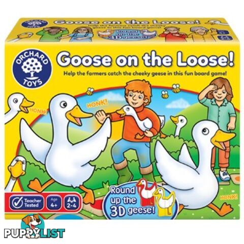 Orchard Toys - Goose On The Loose Game - Mdoc115 - 5011863002761