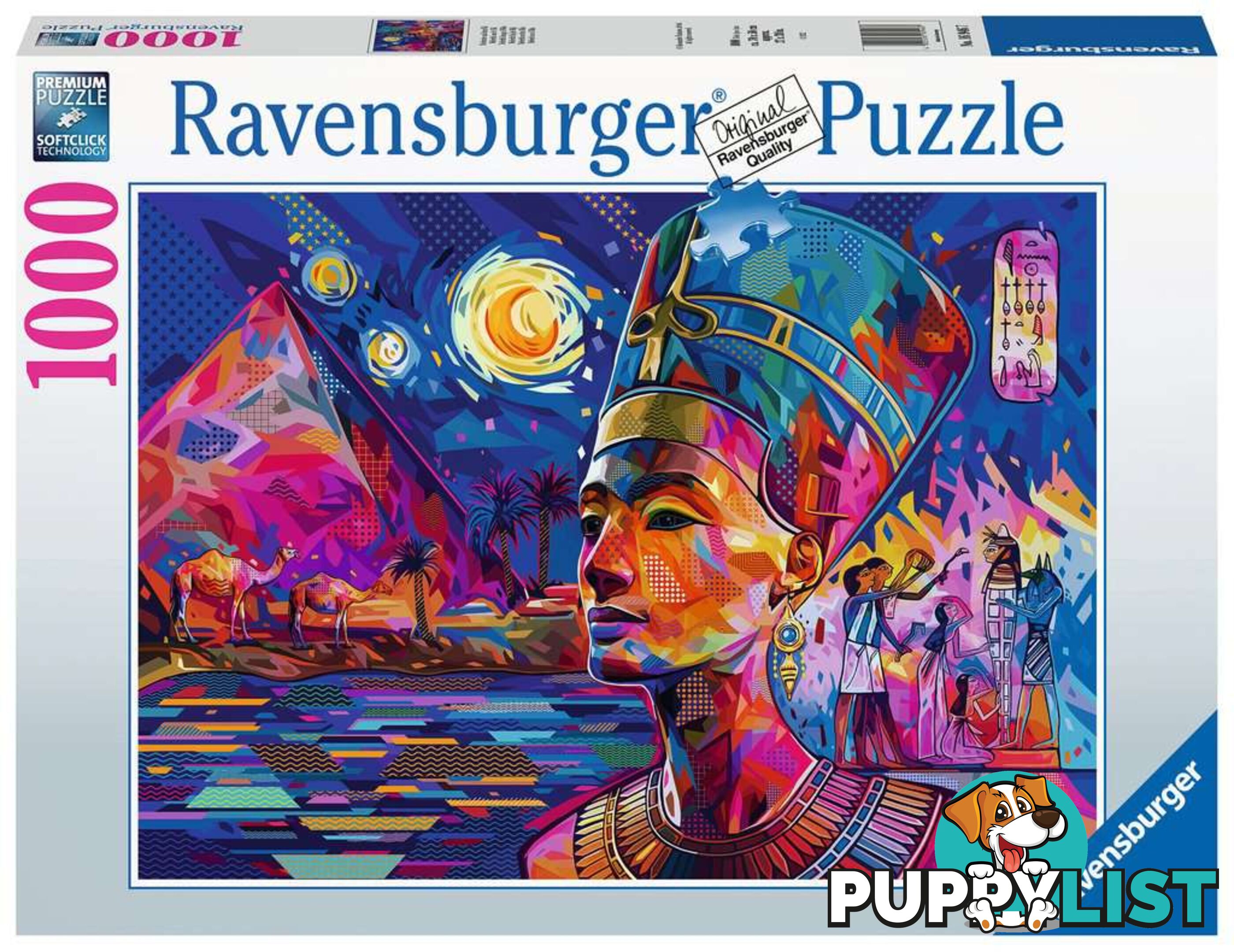 Ravensburger - Nefertiti On The Nile Jigsaw Puzzle 1000 Pieces - Mdrb16946 - 4005556169467