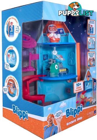 Blippi Rocket Ship Playset Cjblpo140 - 191726399872