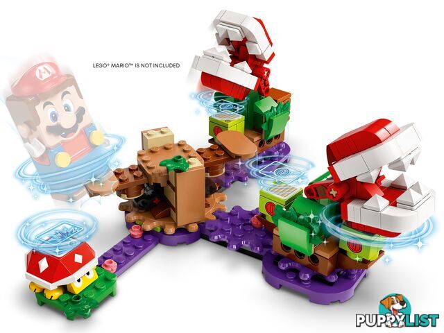 LEGO 71382 Piranha Plant Puzzling Challenge Expansion Set  - Super Mario - 5702016913255