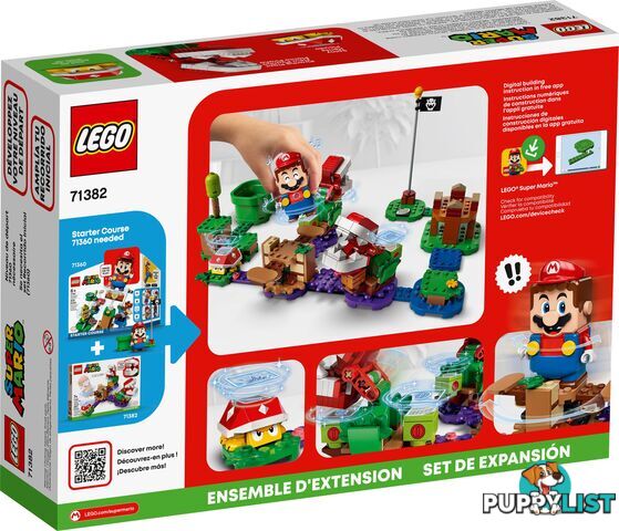 LEGO 71382 Piranha Plant Puzzling Challenge Expansion Set  - Super Mario - 5702016913255