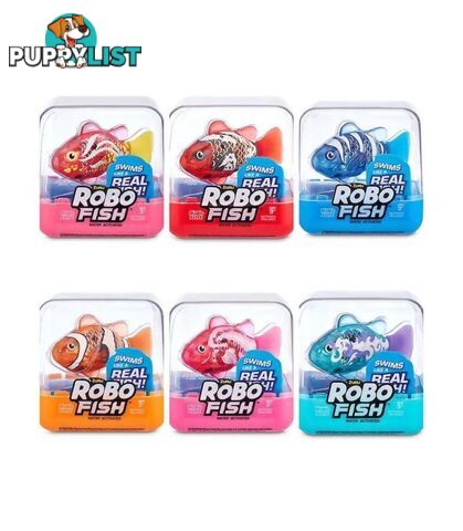 Zuru - Robo Fish S3 Assorted Styles (Chosen At Random Each Sold Separately) - Azazt7191uq1 - 193052043764