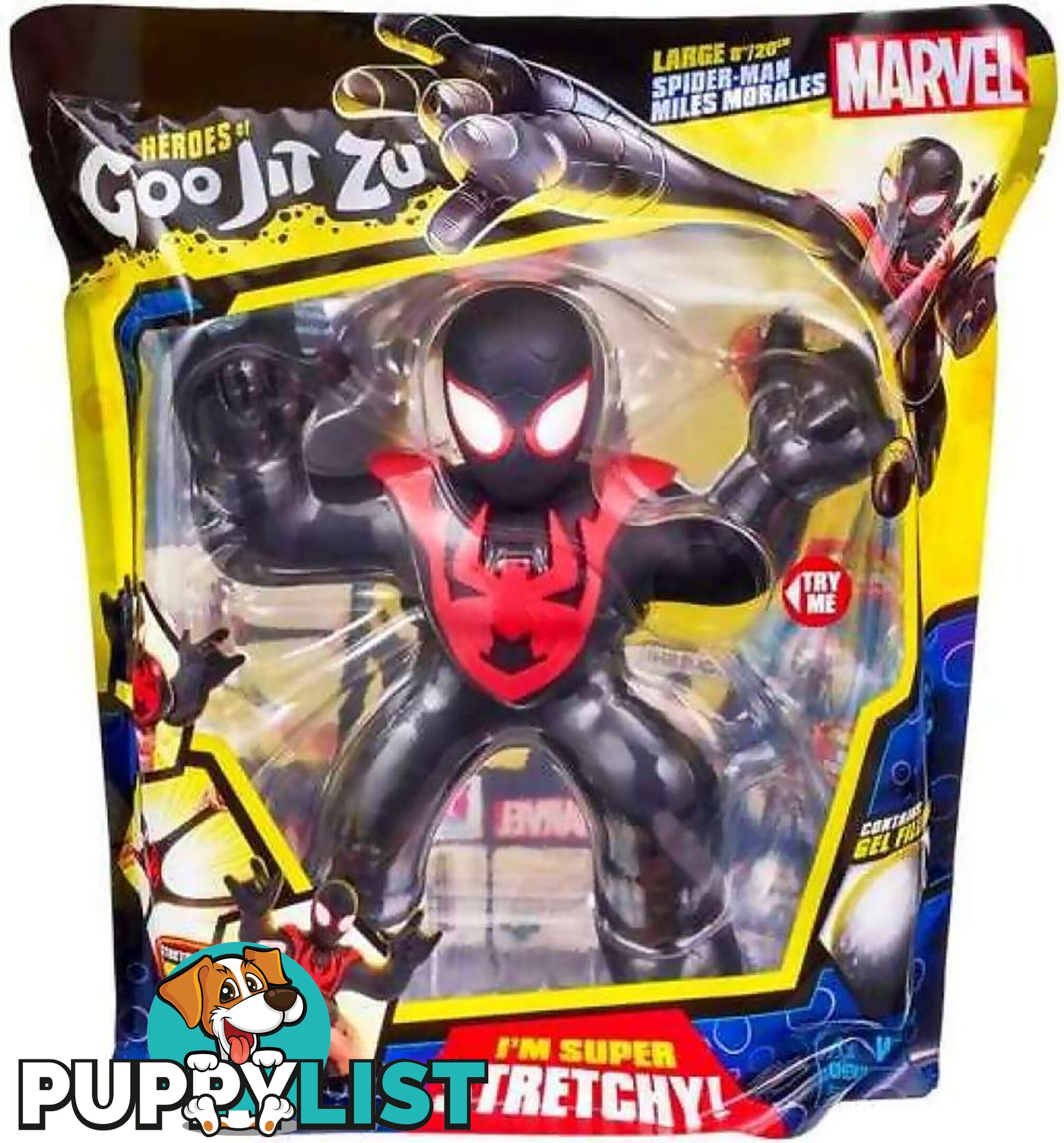 Heroes Of Goo Jit Zu - Marvel Hero Pack- Miles Morales Hero Vs Series 5 - 20cm - Mj41379 - 630996413791