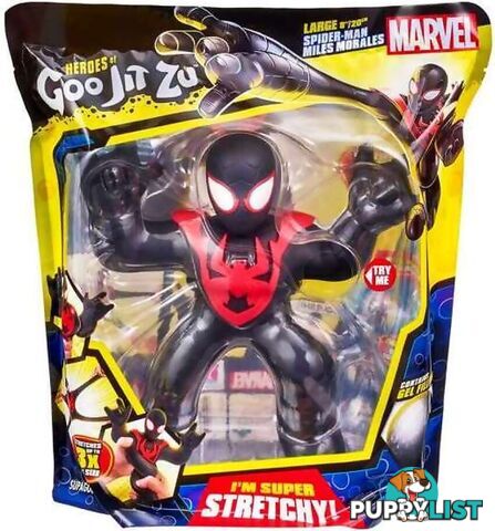 Heroes Of Goo Jit Zu - Marvel Hero Pack- Miles Morales Hero Vs Series 5 - 20cm - Mj41379 - 630996413791