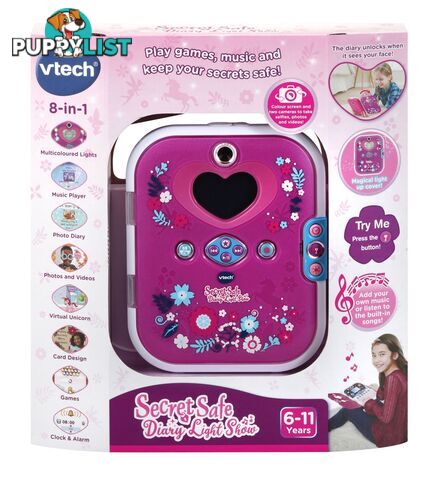 Vtech - Secret Safe Diary Light - Tn80541903004 - 3417765419034