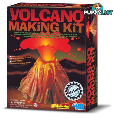 4m - Kidzlabs Volcano Making Kit Jpfsg3230 - 4893156032300