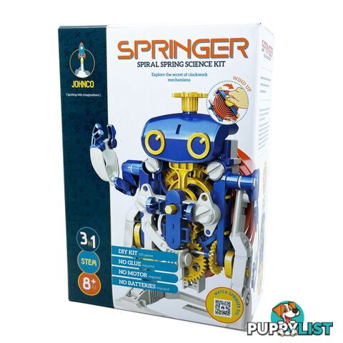 Springer Spiral Spring Robot Car Science Kit Stem Jpfs730 - 9322318007993