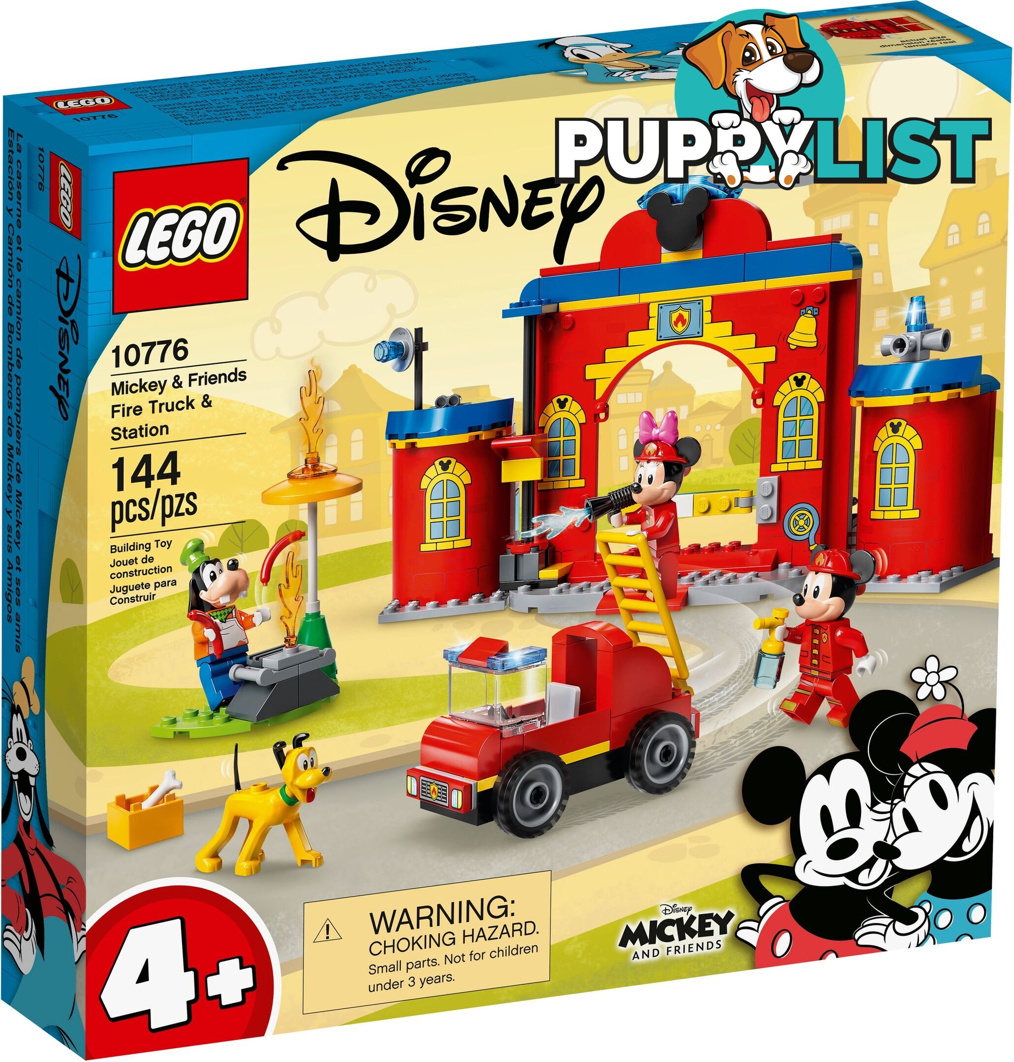 LEGO 10776 Mickey & Friends Fire Truck & Station - Disney Mickey And Friends 4+ - 5702016913705