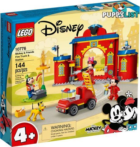 LEGO 10776 Mickey & Friends Fire Truck & Station - Disney Mickey And Friends 4+ - 5702016913705