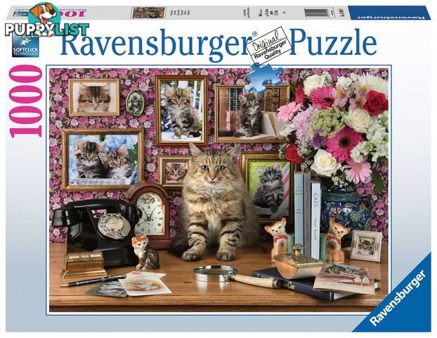 Ravensburger - My Cute Kitty Jigsaw Puzzle 1000 Piece Rb15994 - 4005556159949