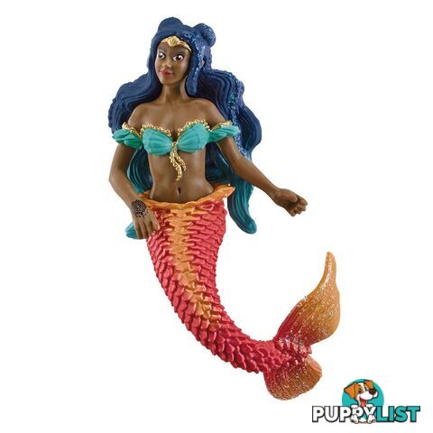 Schleich - Isabelle On Dolphin Mermaid Figurine - Mdsc70719 - 4059433451343