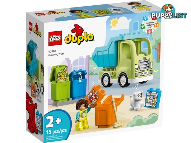 LEGO 10987 Recycling Truck - Duplo - 5702017416236