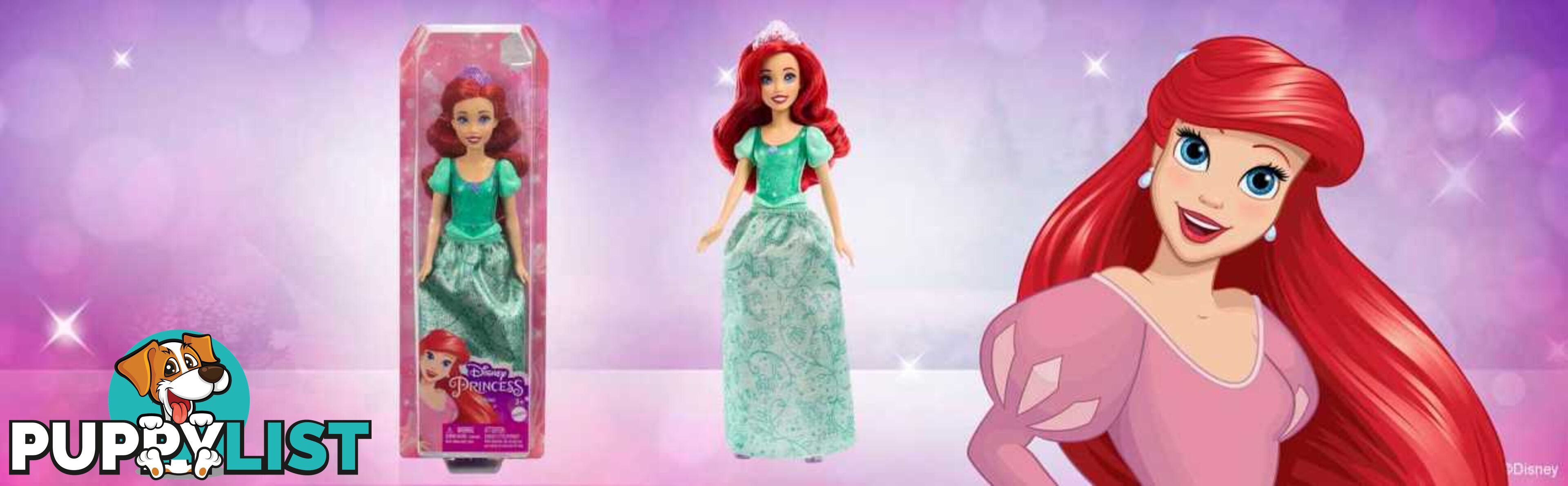 Disney Princess Ariel Fashion Doll And Accessories - New For 2023 - Mahlw10 - 194735120338