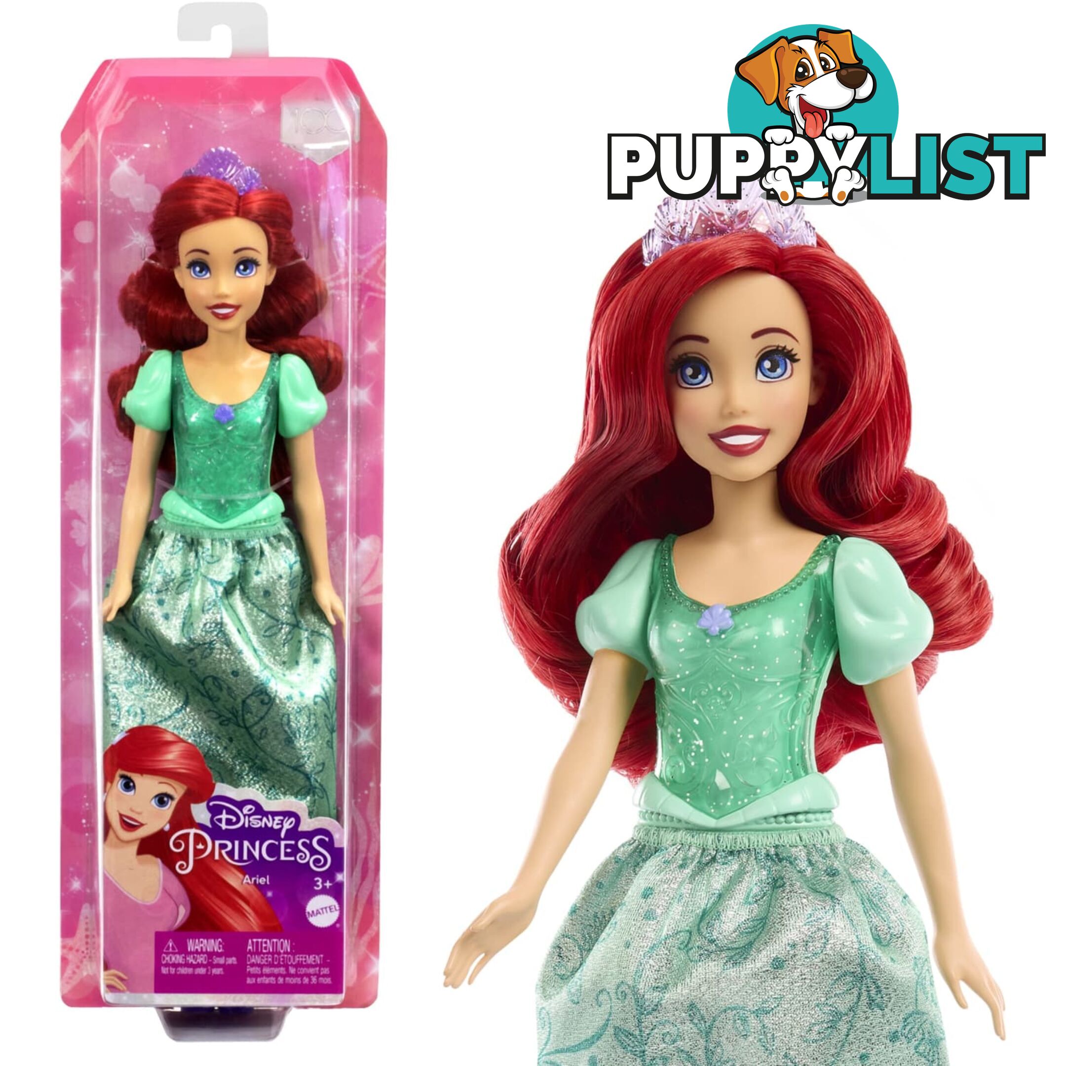 Disney Princess Ariel Fashion Doll And Accessories - New For 2023 - Mahlw10 - 194735120338