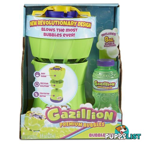 Gazillion Bubbles Rush High-powered Bubble Machine Azfr36452 - 021664364529