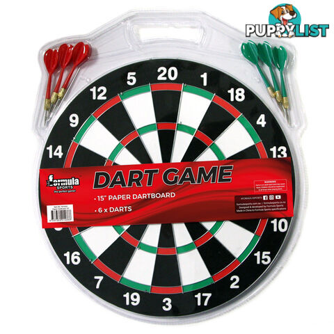 Formula Sports Family Dart Game - Fr601200 - 9337362014866