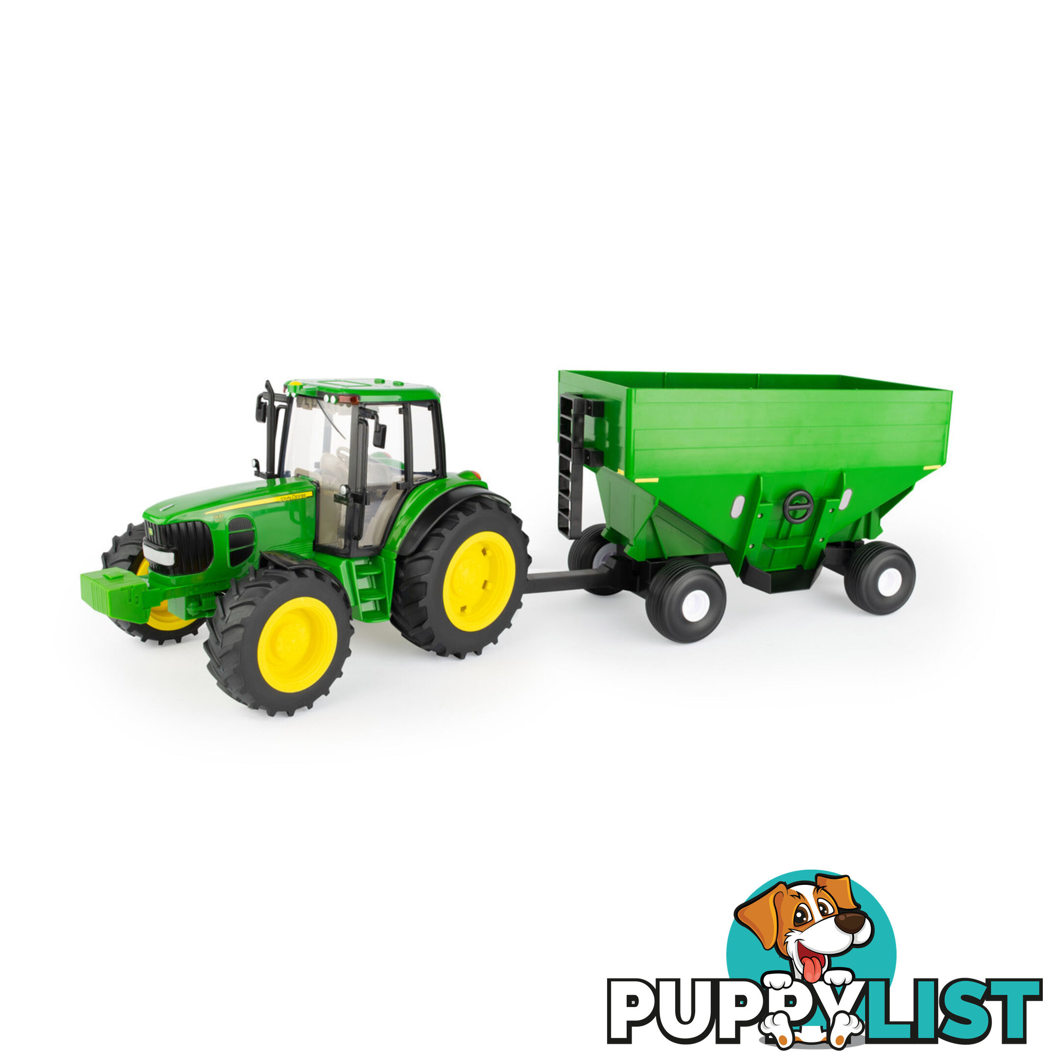 John Deere - Tomy 1:16 Big Farm 7430 Tractor with Gravity Wagon - Lc47245 - 036881472452