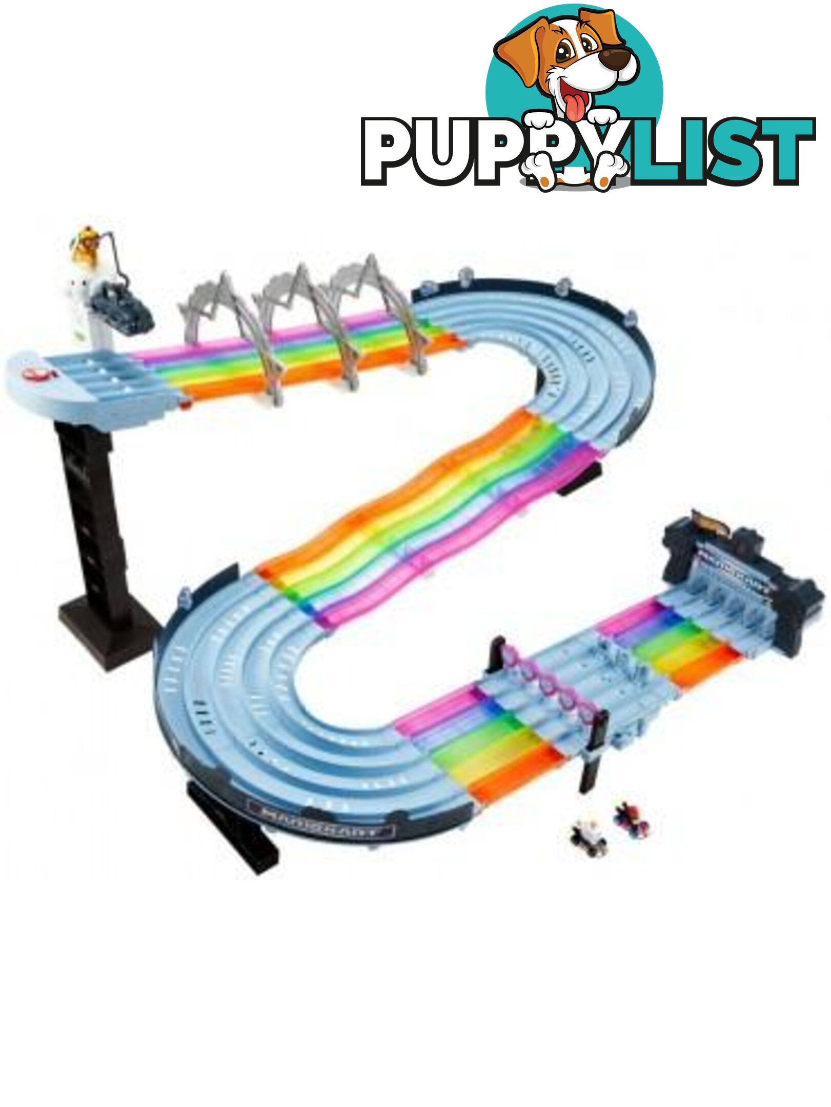 Hot Wheels® - Mario Kart Rainbow Road Course Playset Magxx41 - 887961964936