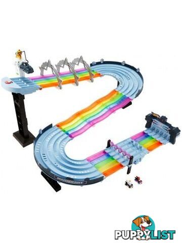 Hot Wheels® - Mario Kart Rainbow Road Course Playset Magxx41 - 887961964936